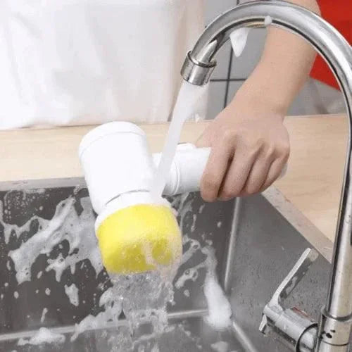 TurboBrush Pro Escova Eléctrica 3 em 1