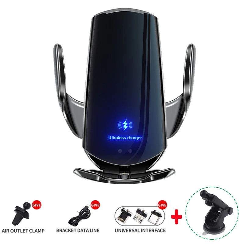 Carregador Sem Fios Automático para Carro