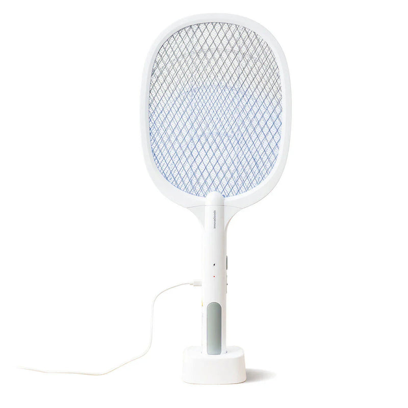 BugZap UV – Raquete Mata-Insetos com Luz UV