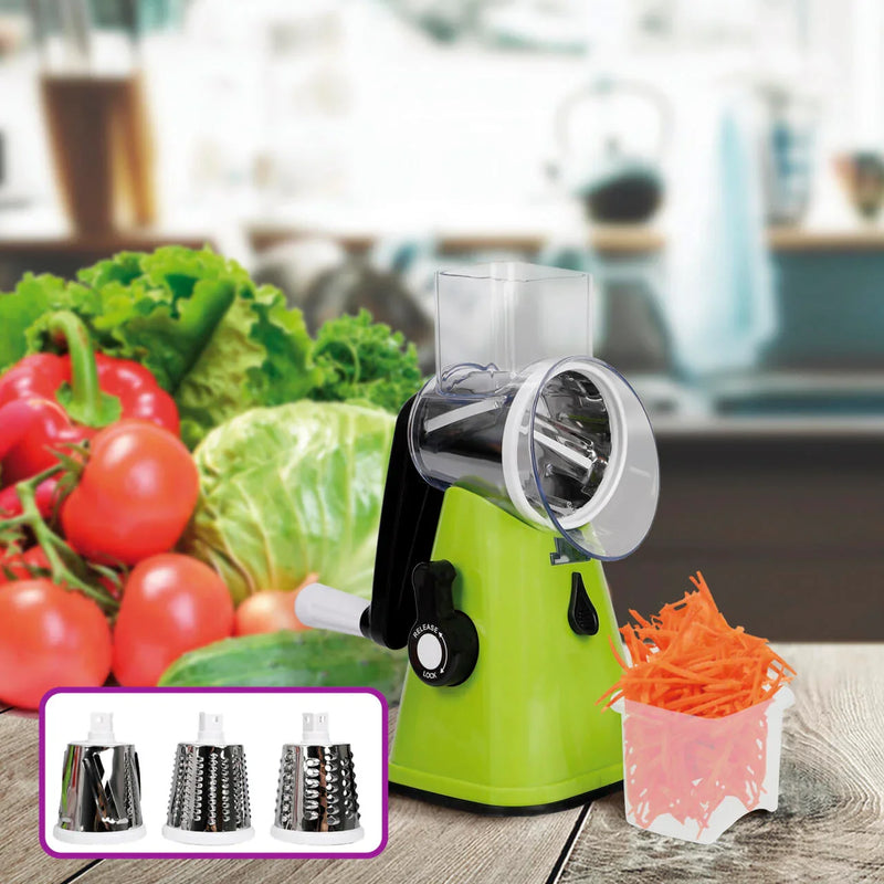 ChefExpress 3 em 1 – Cortador + Ralador Profissional