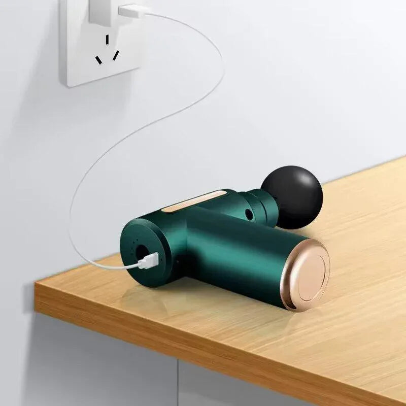 MuscleRelief Mini – Pistola de Massagem Portátil