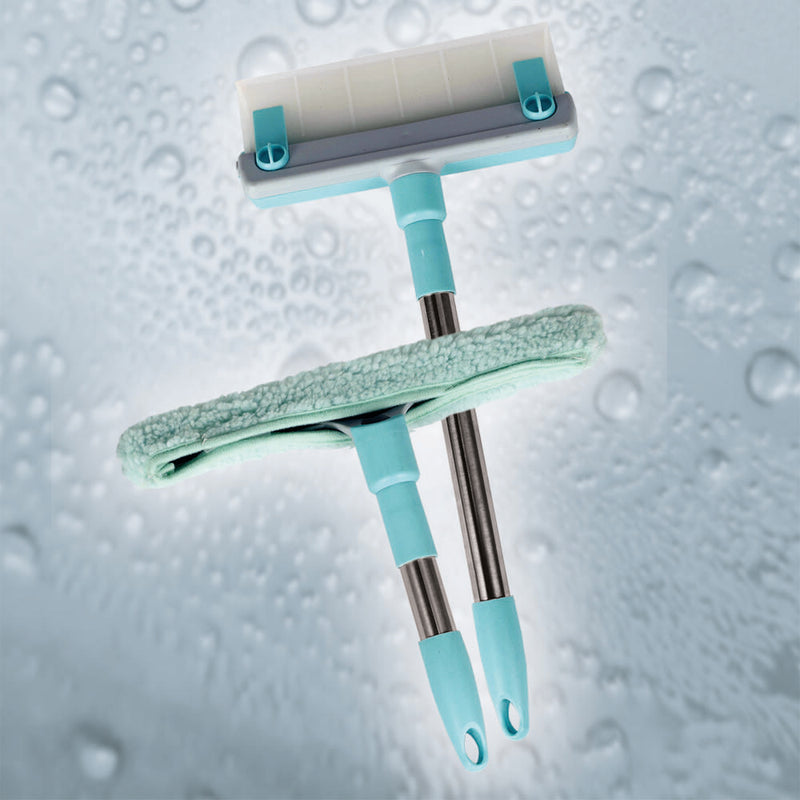 Limpa-Janelas – Conjunto de 2 Peças com Pano Microfibra