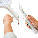 BugZap UV – Raquete Mata-Insetos com Luz UV