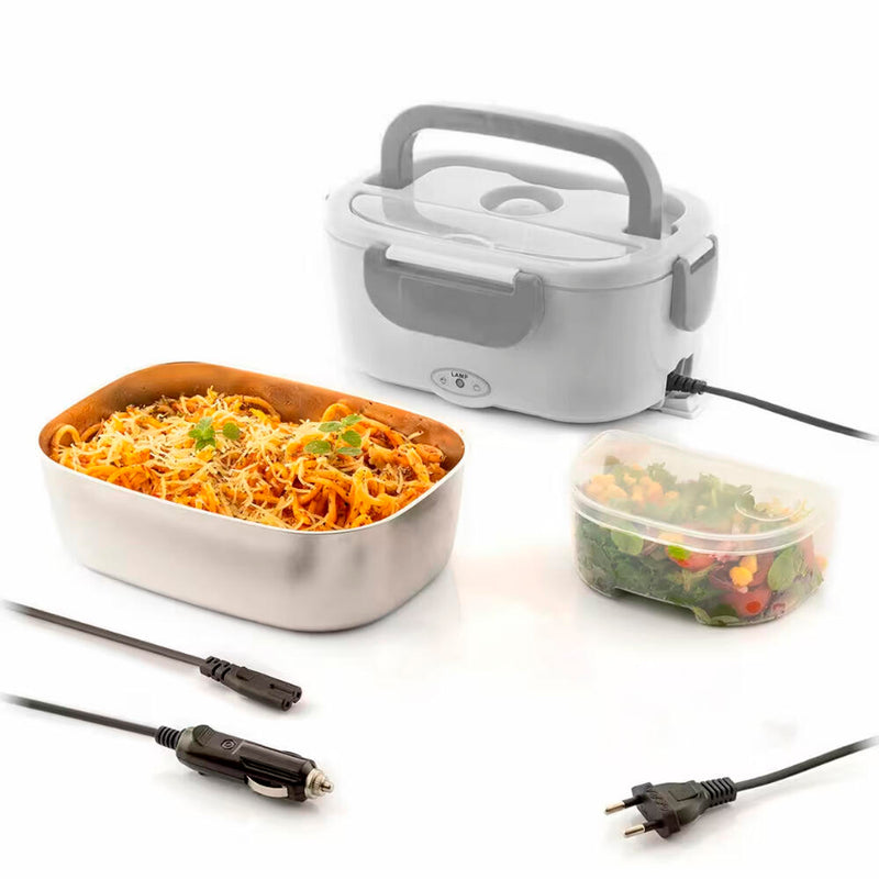 LunchMate 2 em 1 – Marmita Elétrica Portátil