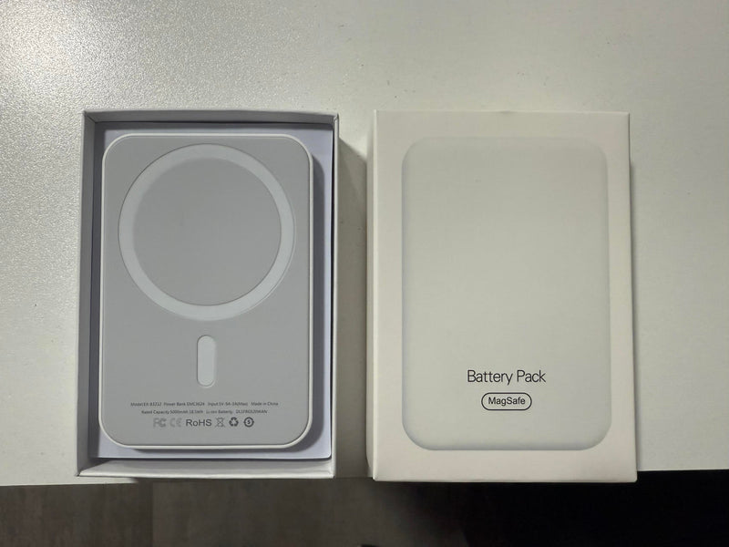 Power Bank Magnético Sem Fios 5000mAh